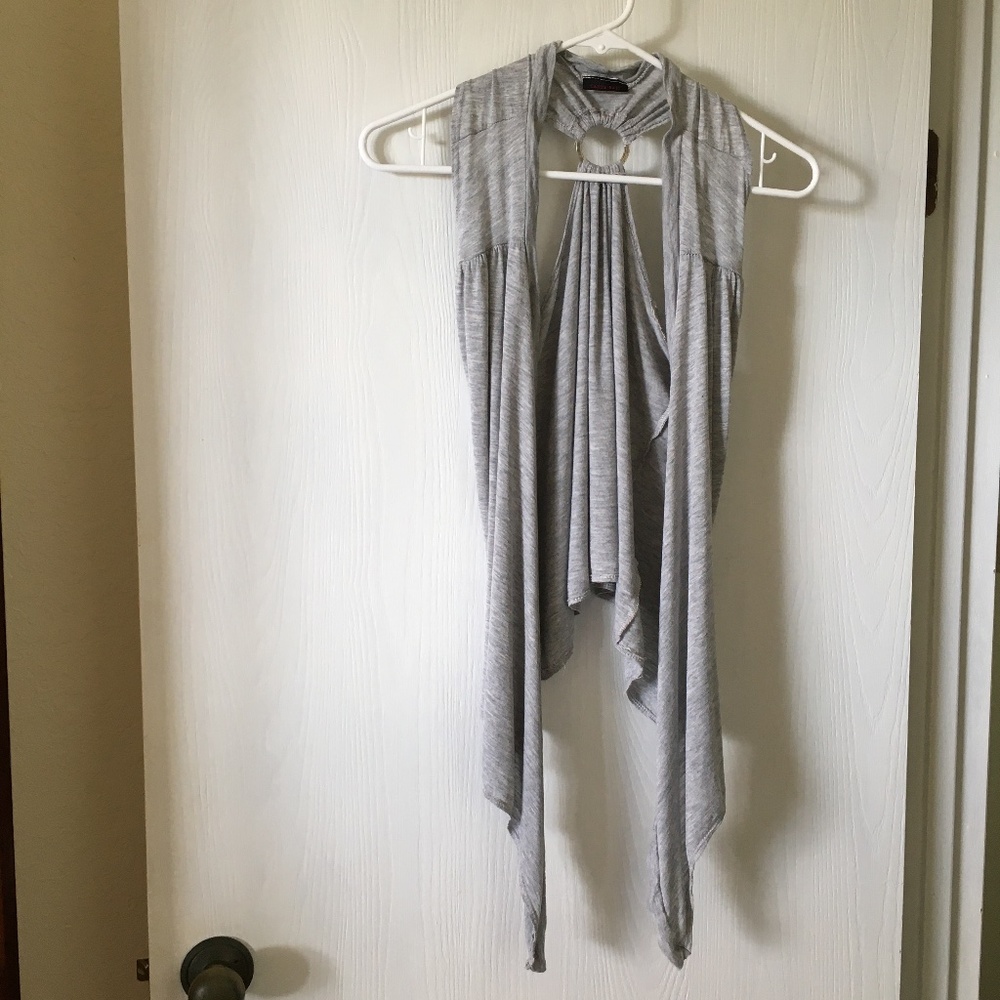 Candy Rain women's grey shrug. Size S.